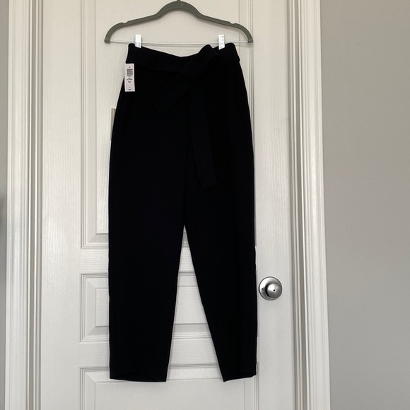 NWT Wilfred tie front pant (black) - Picture 3 of 16